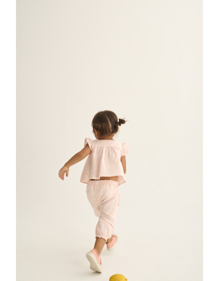 Штани Ruffle Baby Pink Cami 4