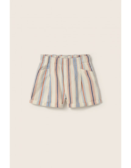 Striped Baby Shorts Ivory Roy