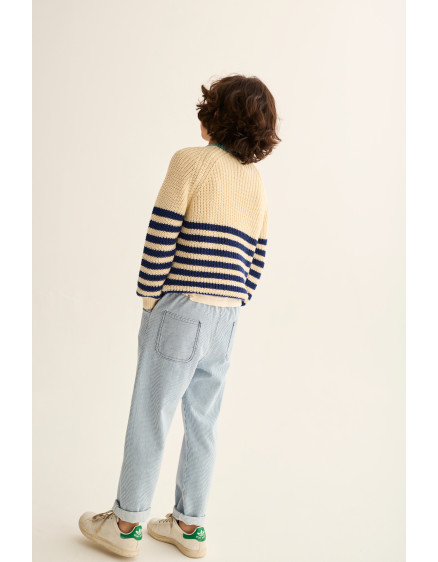 Джинси Striped Denim Blue Echok 2