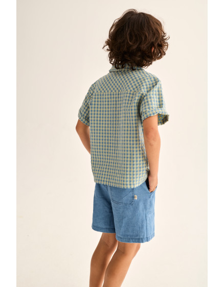 Сорочка Gingham Blue Jay 2