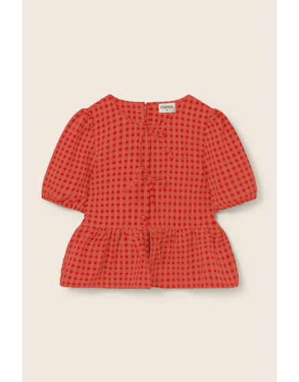 Блуза Gingham Tomato Joy