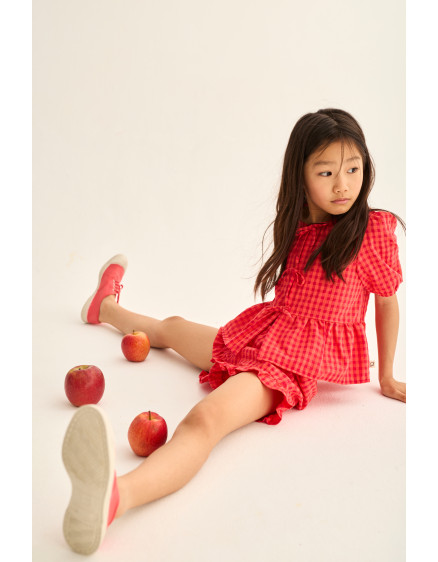 Блуза Gingham Tomato Joy 4