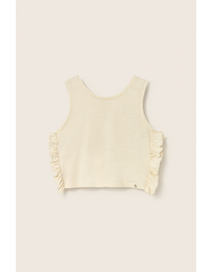 Топ Slub Ivory Daisy