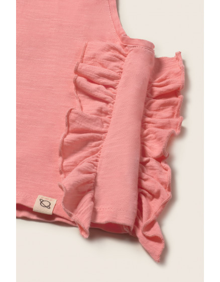 Топ Slub Pink Daisy 2