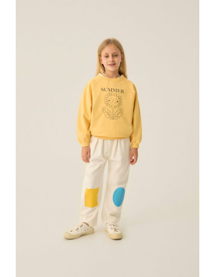 Штани Bicolor Patch Ecru 4