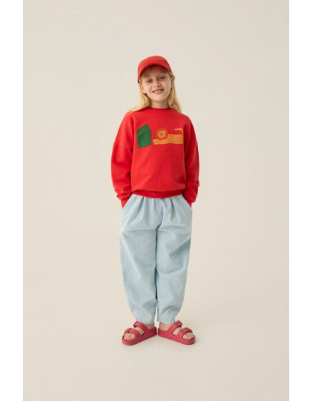 Light Blue Denim Trousers 4