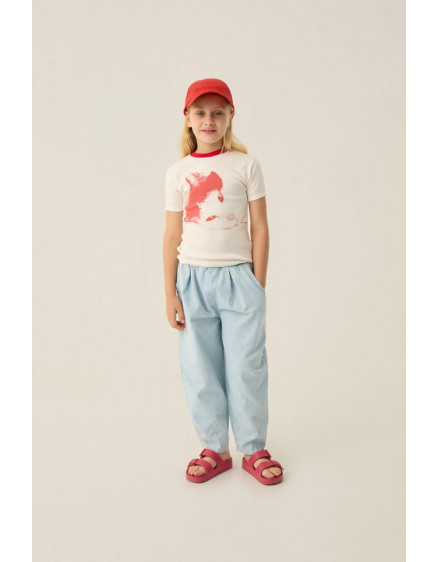 Light Blue Denim Trousers 2