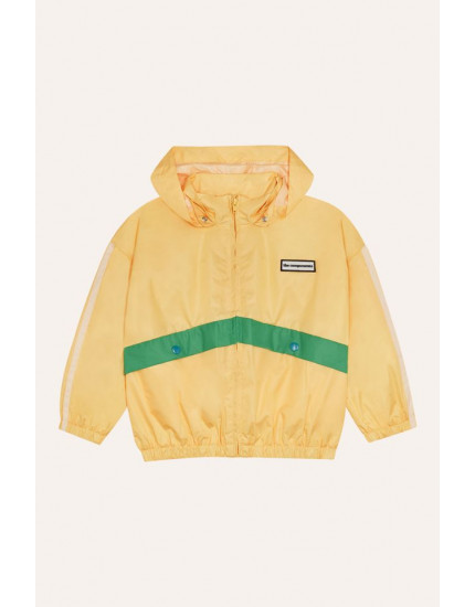 Yellow Color Block Jacket