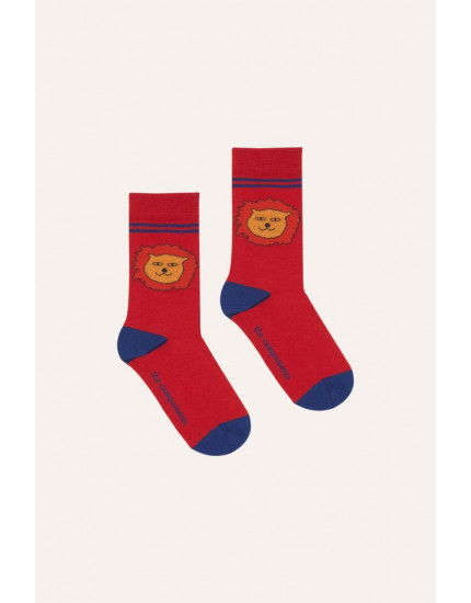 Lion Red Socks