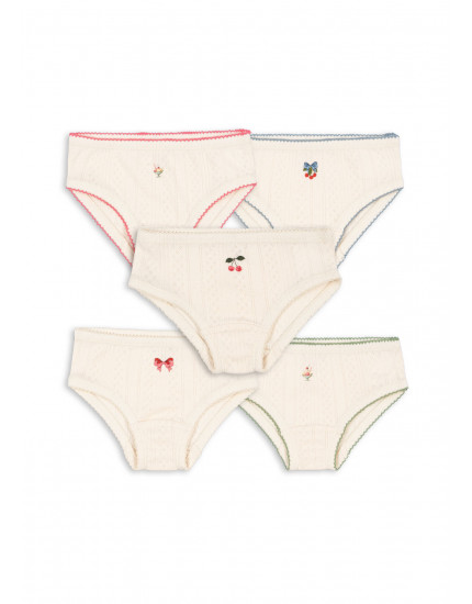 5 х Трусики Minna Girl Antique White
