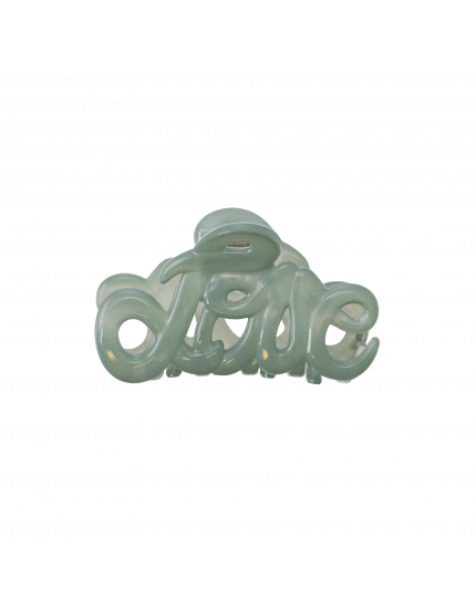 Заколка Love Water Green 5 cm