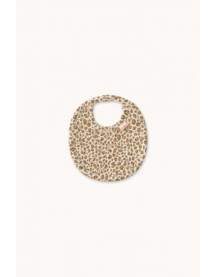 Слюнявчик Animal Print Light Cream