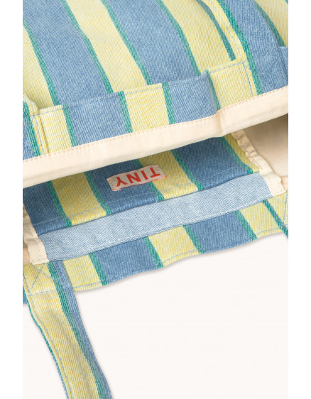 Сумка-тоут Retro Stripe Denim 2