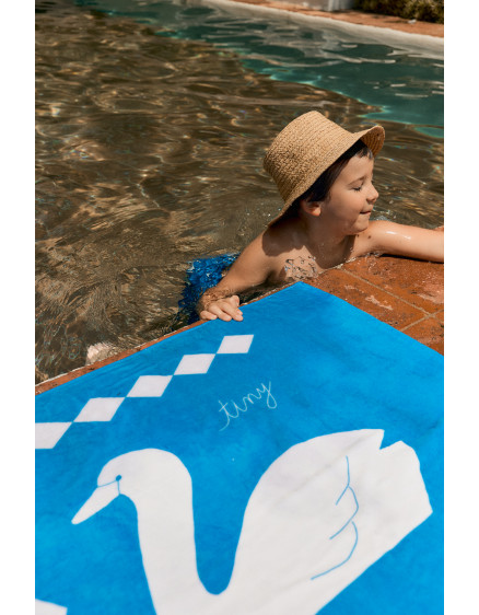 Пляжний рушник Swans Blue 2