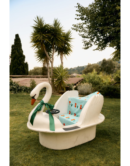 Пляжний рушник Cherries Washed Emerald 4