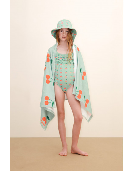 Пляжний рушник Cherries Washed Emerald 3