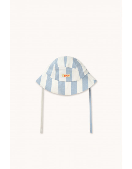 Панама Stripes Washed Blue