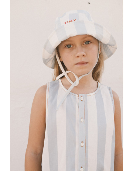 Панама Stripes Washed Blue 3