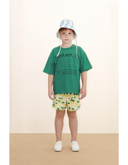 Панама Stripes Washed Blue 5