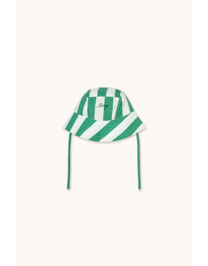 Панама Stripes Emerald