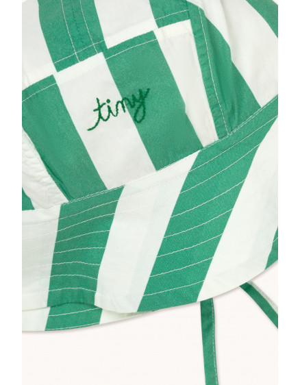 Stripes Bucket Hat Emerald 2