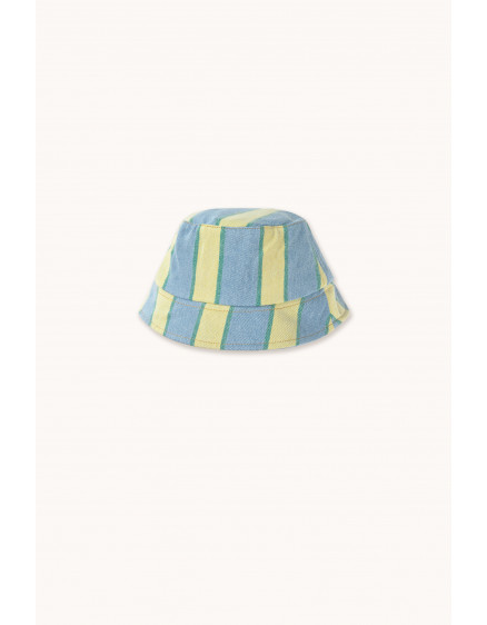 Панама Retro Stripes Light Wash Denim 5