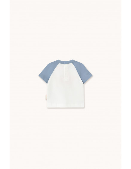 Red Dog Graphic Baby Tee Off-White 3