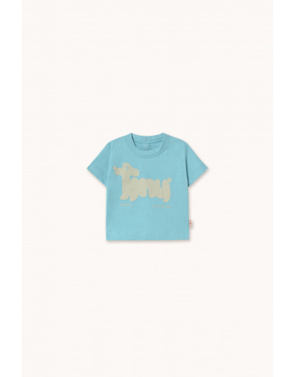 Футболка Tiny Dog Baby Cyan 12М