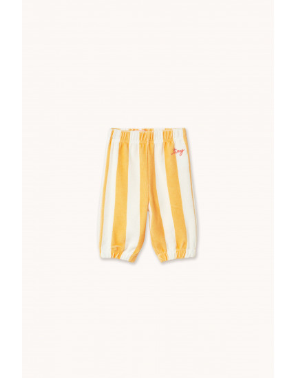 Stripes Towel Baby Sweatpant Soft Yellow