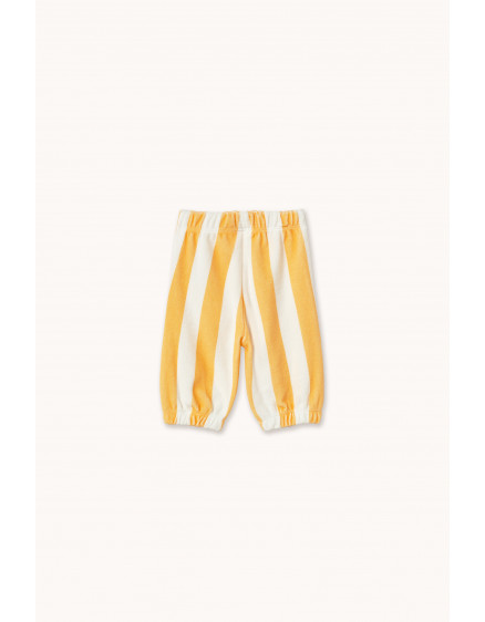 Stripes Towel Baby Sweatpant Soft Yellow 3