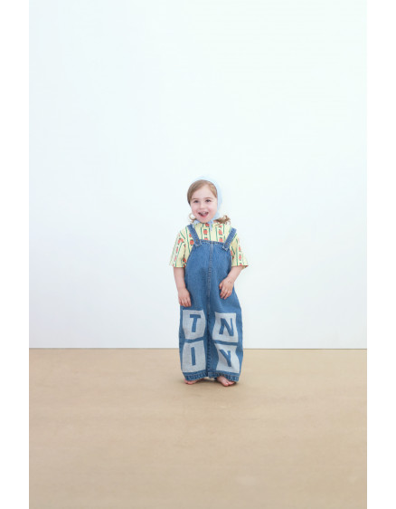 Tiny Dungaree Baby Wash Denim 2