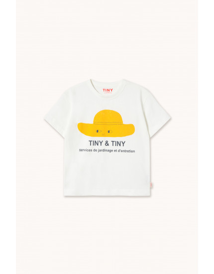 Tiny Hat Graphic Tee Off-White