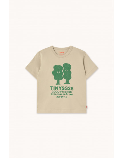 Trees Graphic Tee Dark Vanilla
