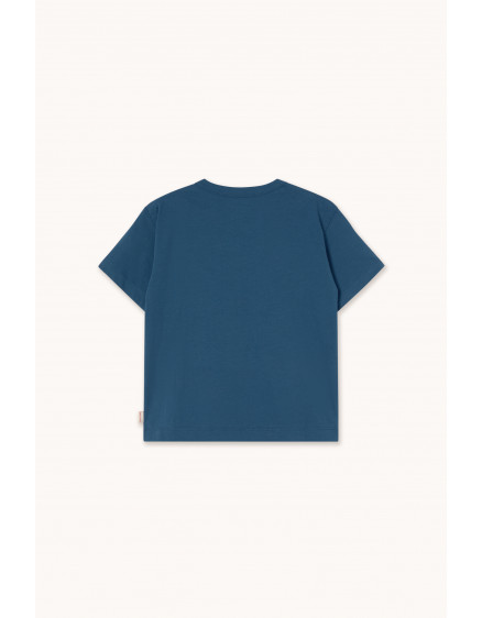 Swan Graphic Tee Light Navy 4