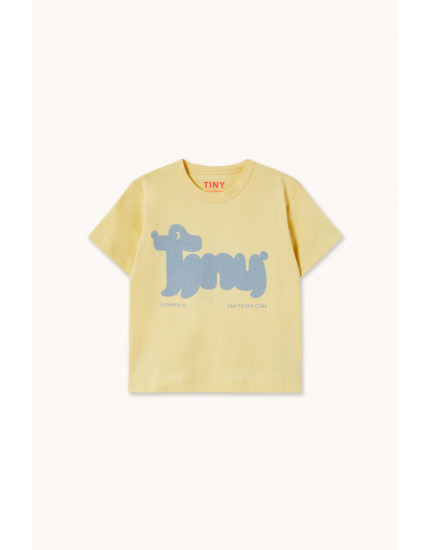 Tiny Dog Tee Dusty Yellow