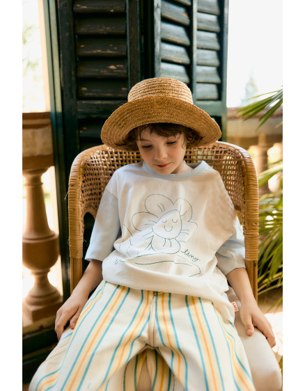 Tiny Flower Tee Off-White 4