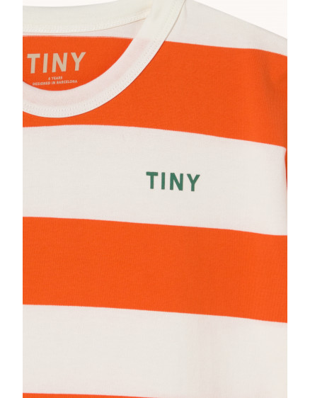 Stripes Knit Tee Summer Red 3