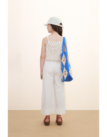 Tiny Roses Rib Top Off-White 2