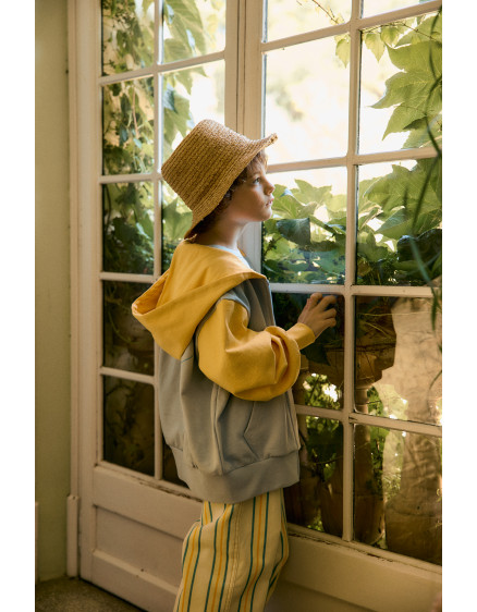 Худі Color Block Blue 4