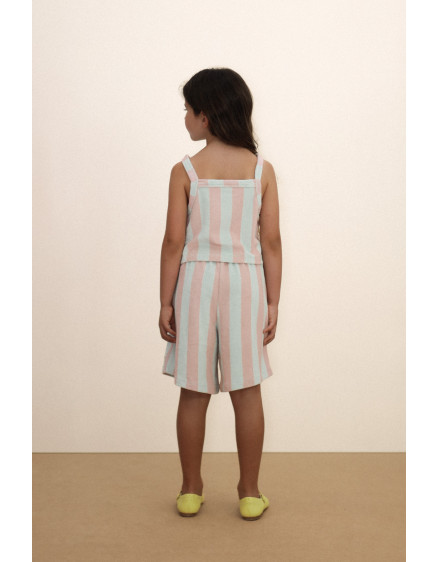 Топ Stripes Towel Wild Rose 2