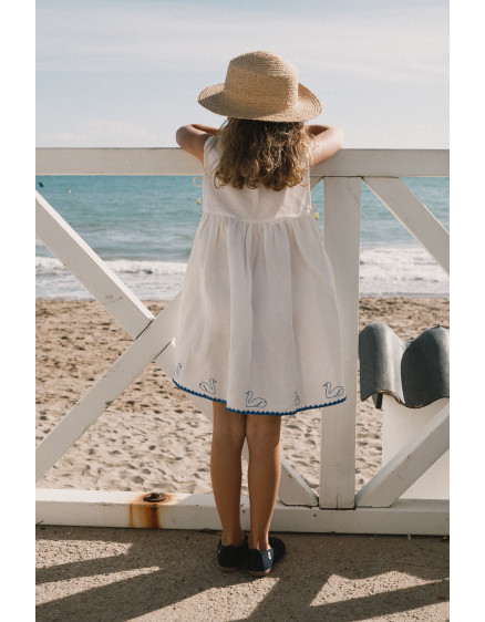 Сукня Swans Bow Off-White 6