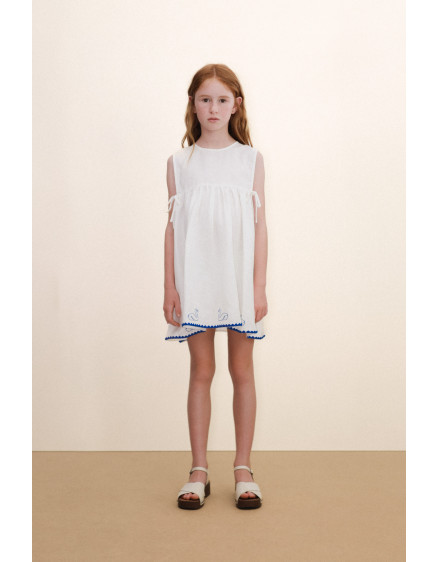 Сукня Swans Bow Off-White 3