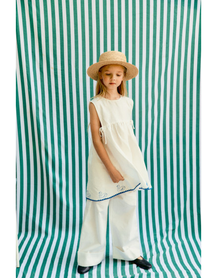 Сукня Swans Bow Off-White 4