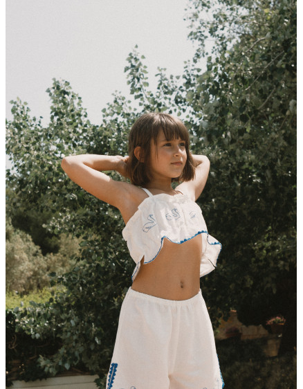 Топ Swans White 2