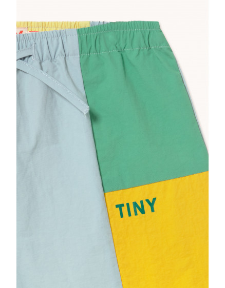 Color Block Woven Shorts Multi 4