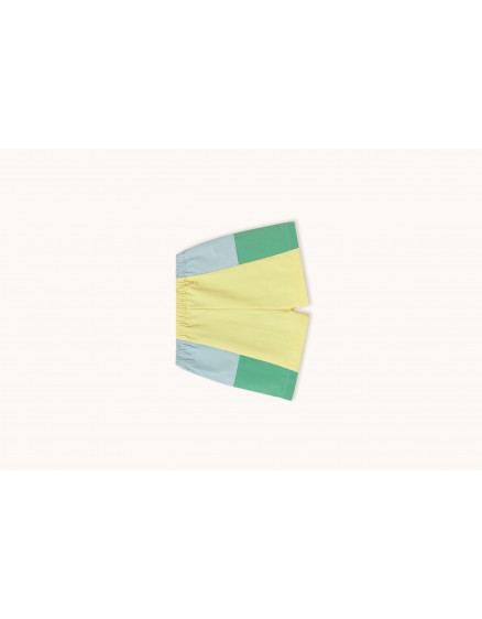 Color Block Woven Shorts Multi 5