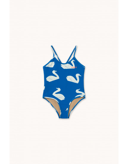 Big Swans Swimsuit Blue