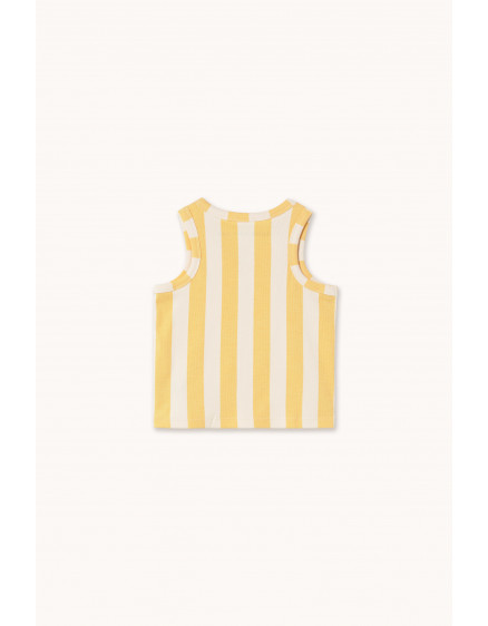 Stripes Tank Top Dusty Yellow 3