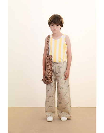 Stripes Tank Top Dusty Yellow 4