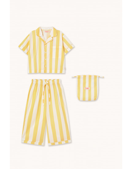 Піжама Stripes Dusty Yellow